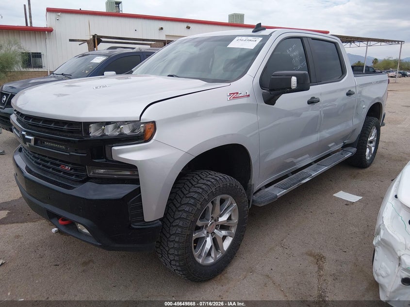 2020 Chevrolet Silverado, Удар ззаду, IAAI, VIN 3GCPYFEL7LG389474 — фото 2