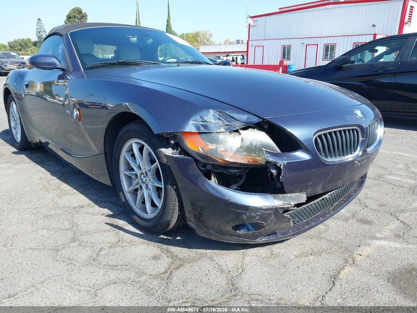 2004 BMW Z4 2.5I VIN: 4USBT33524LS51044 Lot: 45649873