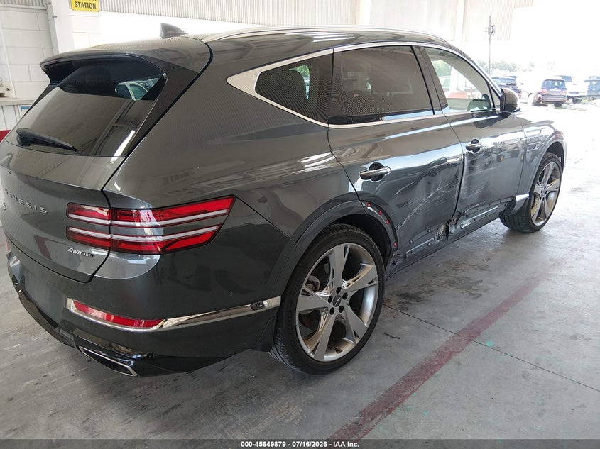 Vin: kmuhcesc3nu083791, lot: 46148434, genesis gv80 3.5t awd 20224