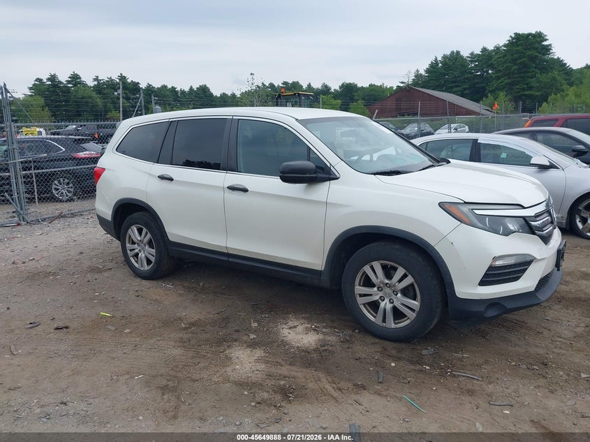 Vin: 5fnyf6h14jb051926, lot: 46148443, honda pilot lx 2018 img_1