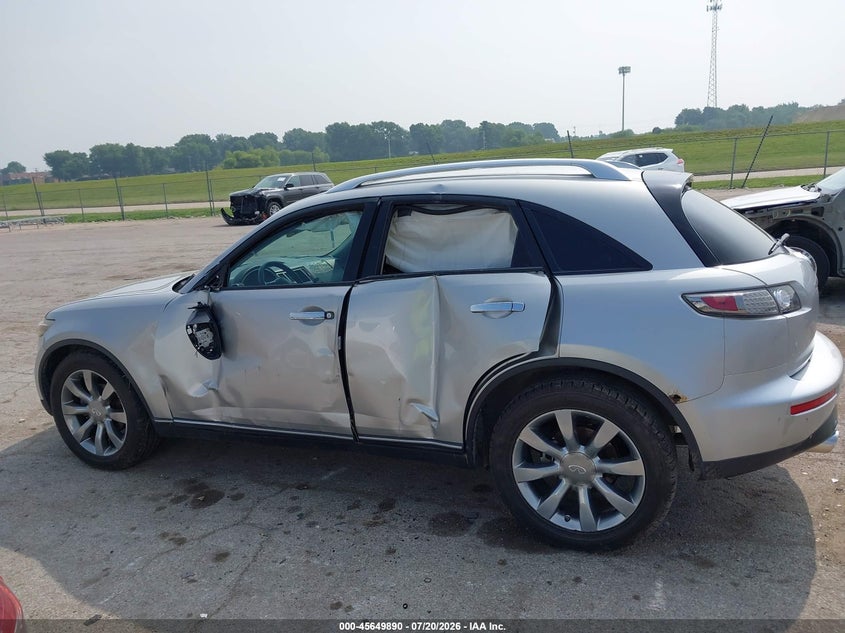 2005 Infiniti Fx35 VIN: JNRAS08W25X206099 Lot: 45649890