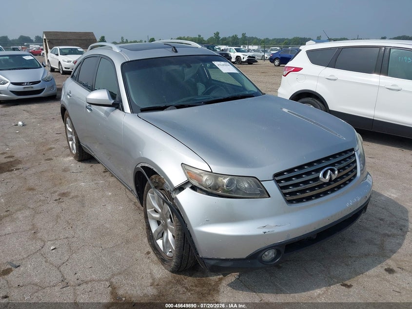 2005 Infiniti Fx35 VIN: JNRAS08W25X206099 Lot: 45649890