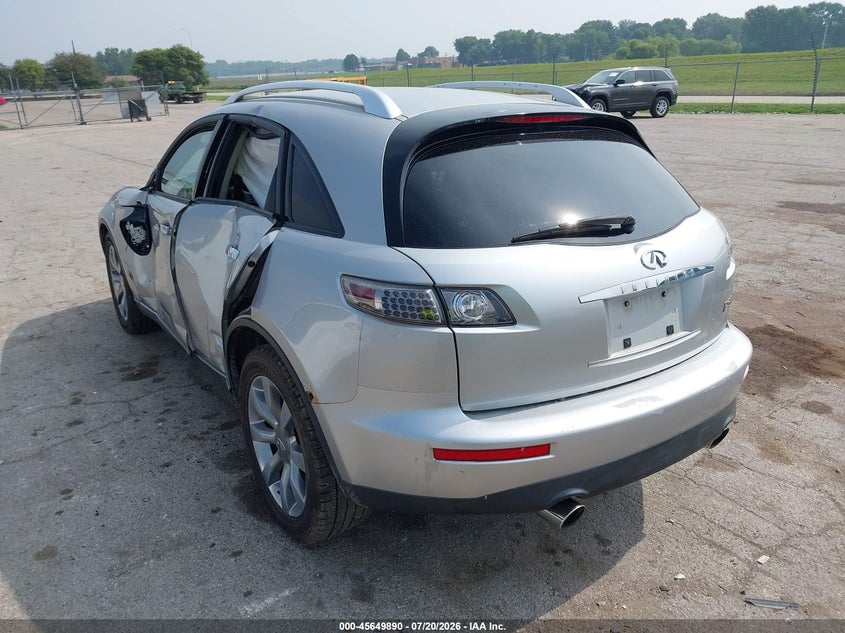 2005 Infiniti Fx35 VIN: JNRAS08W25X206099 Lot: 45649890