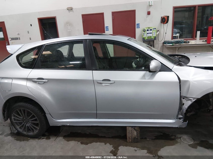 2013 SUBARU IMPREZA WRX HATCHBACK 2.5L H-4 DOHC, VVT, TURBO, 265HP