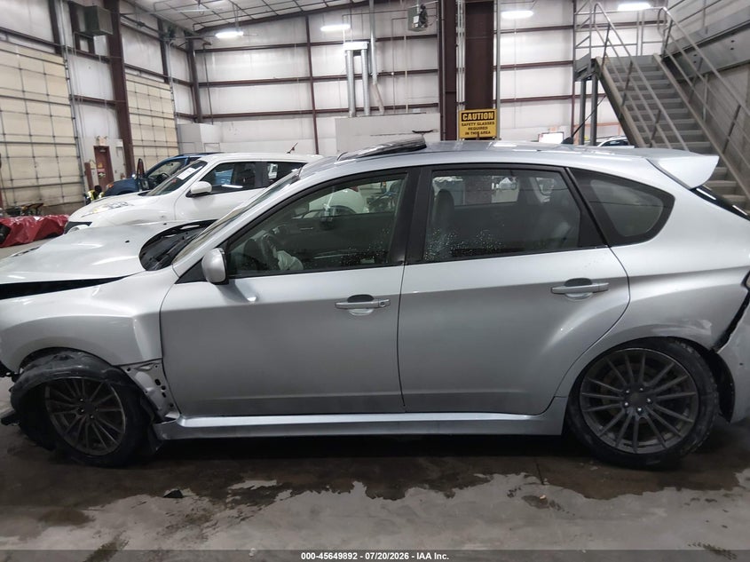 2013 SUBARU IMPREZA WRX HATCHBACK 2.5L H-4 DOHC, VVT, TURBO, 265HP