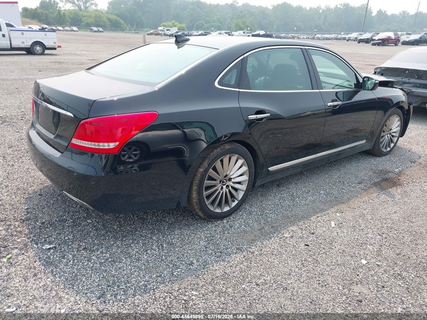Vin: kmhgh4jh8fu095875, lot: 46148454, hyundai equus ultimate 20154