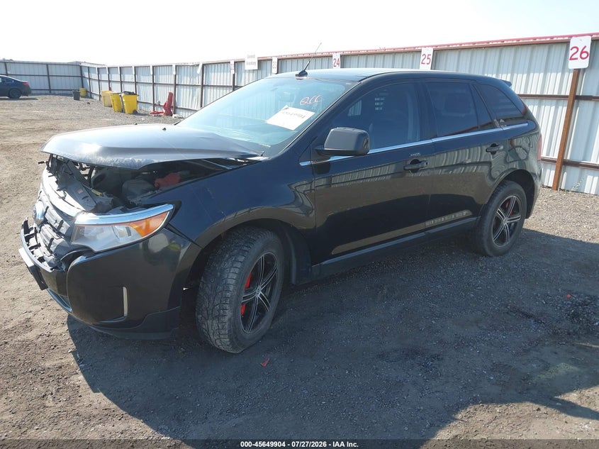 Vin: 2fmdk4kc2bba48087, lot: 46148459, ford edge limited 20112