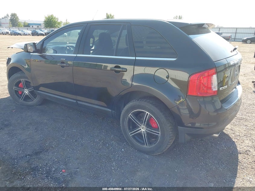 Vin: 2fmdk4kc2bba48087, lot: 46148459, ford edge limited 20113