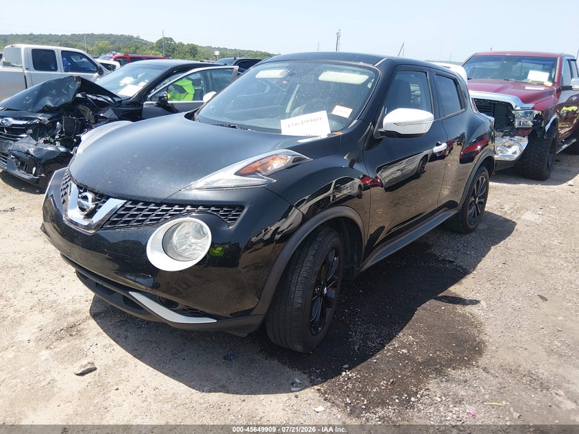 Vin: jn8af5mr5ht703729, lot: 46148464, nissan juke sv 20172