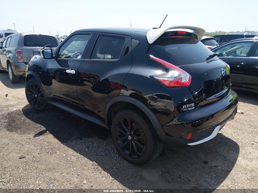 Vin: jn8af5mr5ht703729, lot: 46148464, nissan juke sv 20173