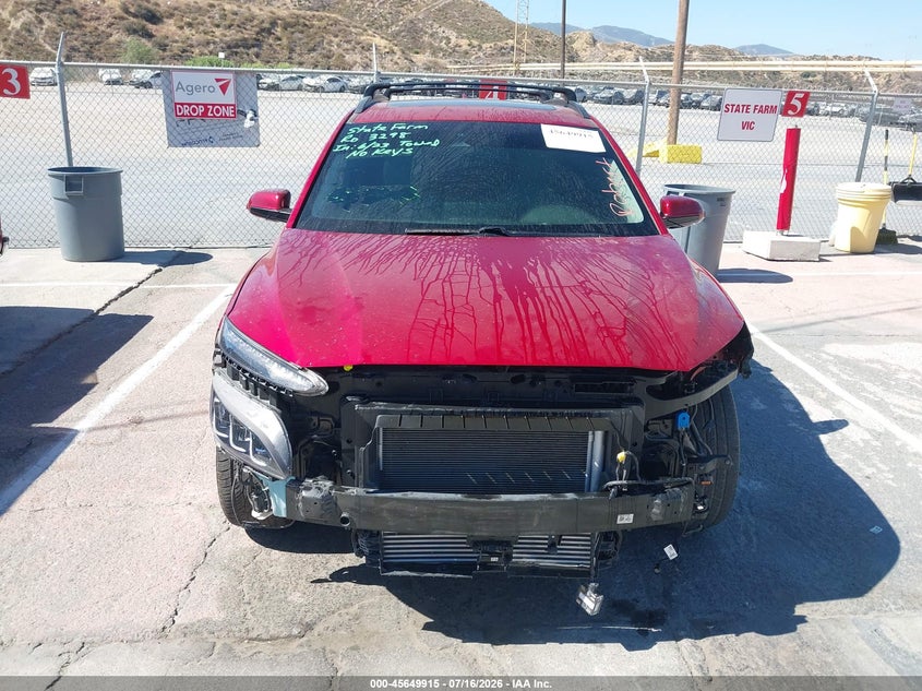2023 Hyundai Kona Limited VIN: KM8K5CA3XPU048057 Lot: 45649915