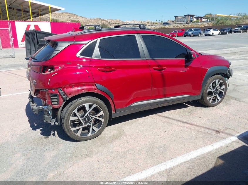 2023 Hyundai Kona Limited VIN: KM8K5CA3XPU048057 Lot: 45649915