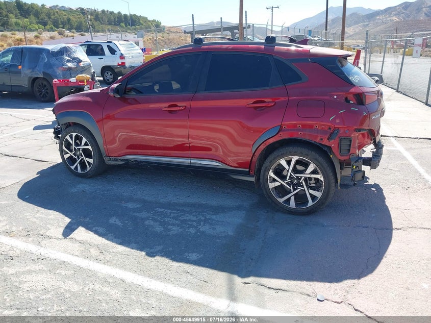 2023 Hyundai Kona Limited VIN: KM8K5CA3XPU048057 Lot: 45649915