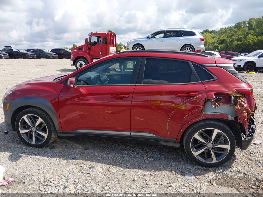 2021 Hyundai Kona Ultimate VIN: KM8K53A55MU730020 Lot: 45649917