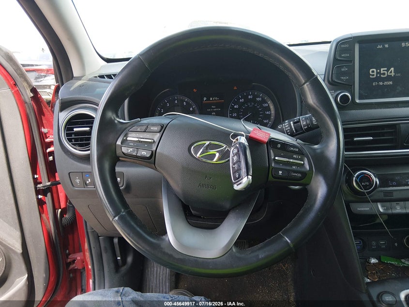 2021 Hyundai Kona Ultimate VIN: KM8K53A55MU730020 Lot: 45649917