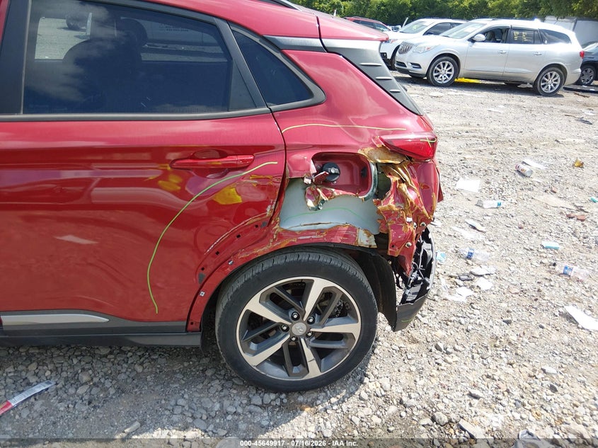 2021 HYUNDAI KONA auction photo 6