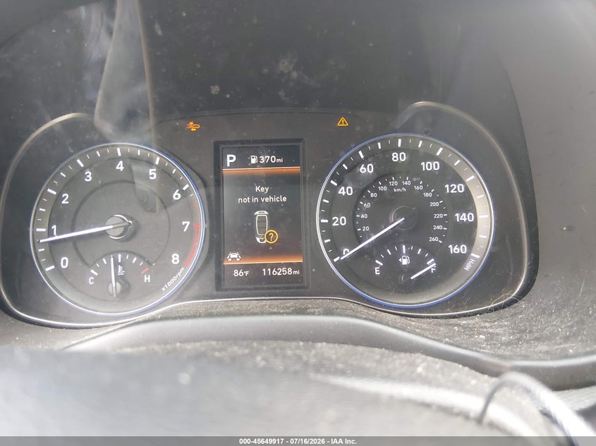 2021 HYUNDAI KONA auction photo 7