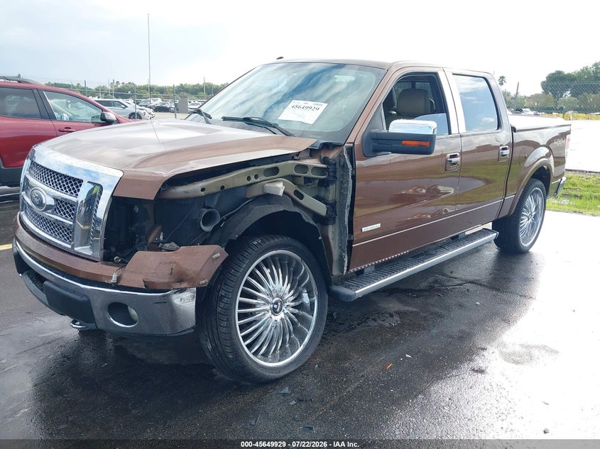 Vin: 1ftfw1et5bfb96048, lot: 46148484, ford f-150 lariat 20112