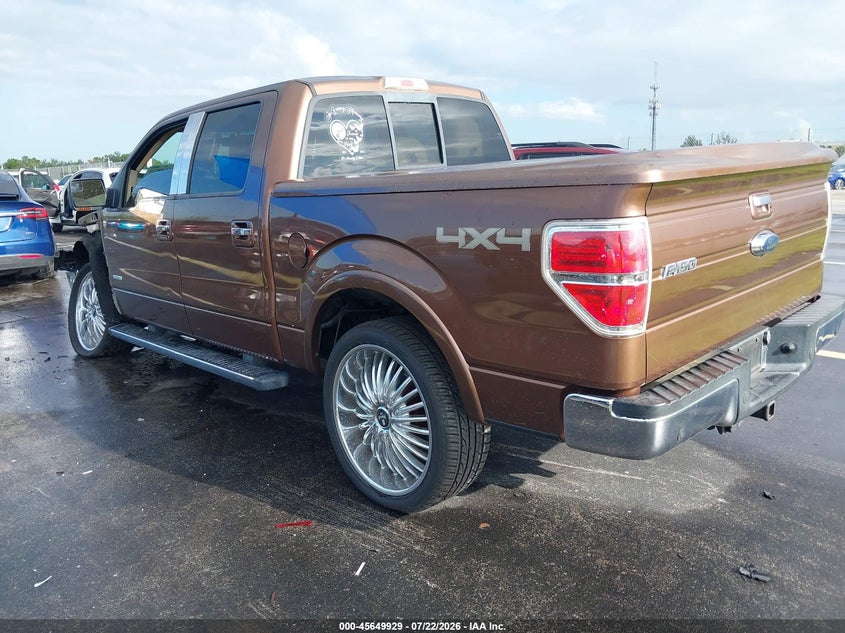 Vin: 1ftfw1et5bfb96048, lot: 46148484, ford f-150 lariat 20113