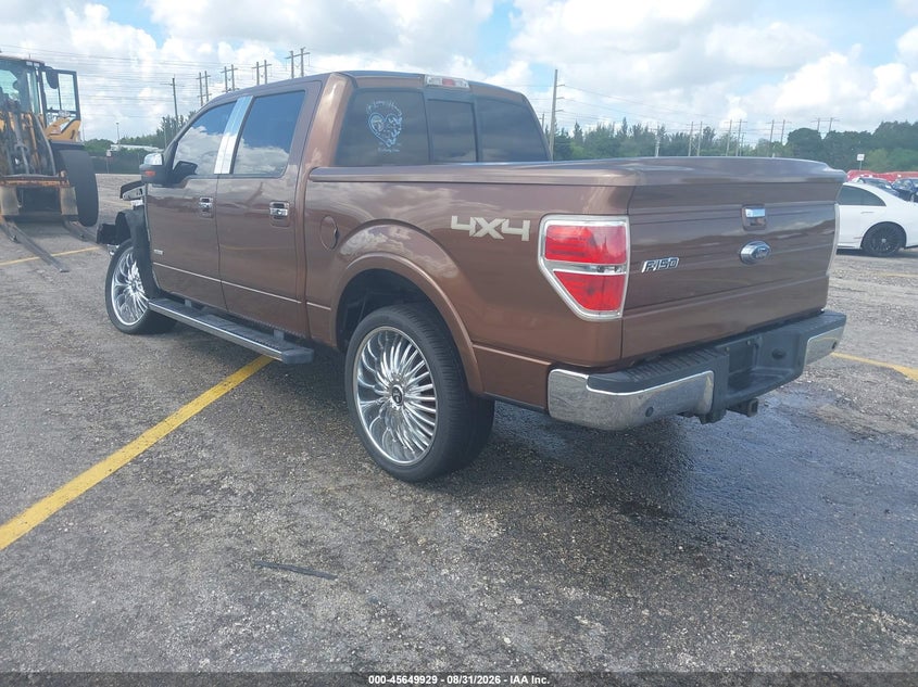 Vin: 1ftfw1et5bfb96048, lot: 46148484, ford f-150 lariat 20113
