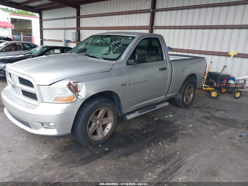 Vin: 3c6jd6at5cg165926, lot: 46148517, ram 1500 st 20122