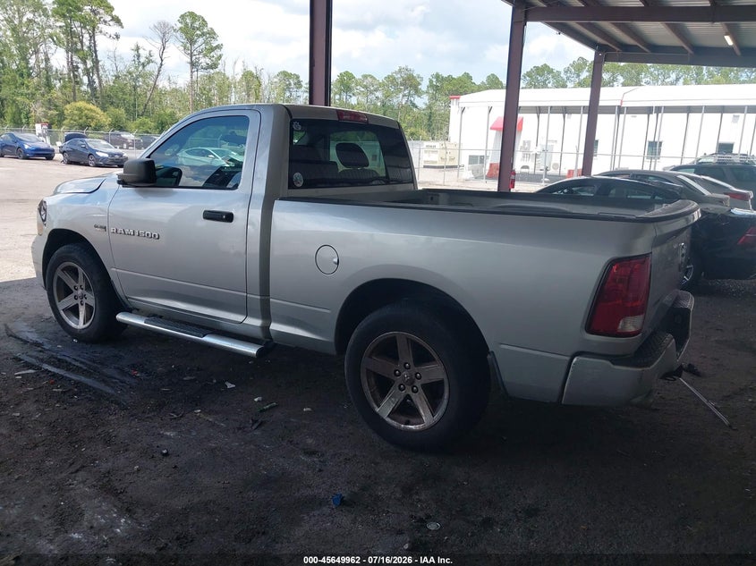 Vin: 3c6jd6at5cg165926, lot: 46148517, ram 1500 st 20123