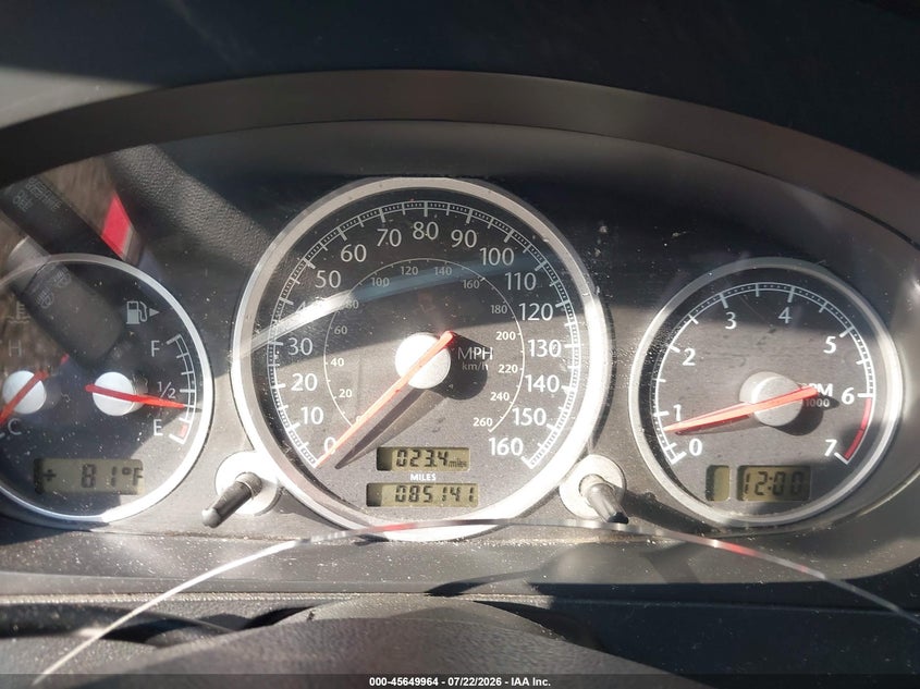 2007 CHRYSLER CROSSFIRE auction photo 7