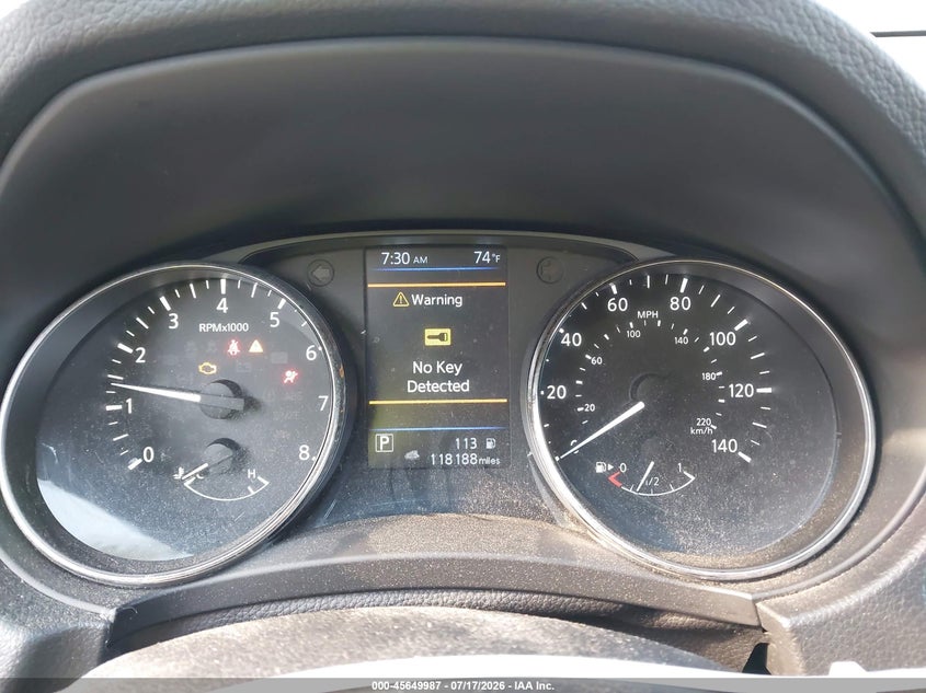 2018 NISSAN ROGUE auction photo 7