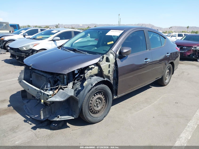 Vin: 3n1cn7ap6fl860647, lot: 46148544, nissan versa 1.6 sv 20152