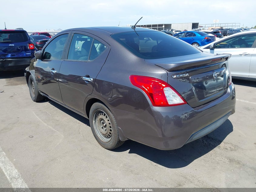 Vin: 3n1cn7ap6fl860647, lot: 46148544, nissan versa 1.6 sv 20153
