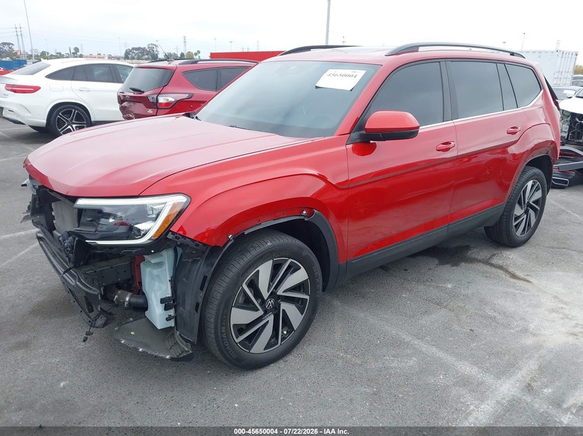 2024 VOLKSWAGEN ATLAS auction photo 2