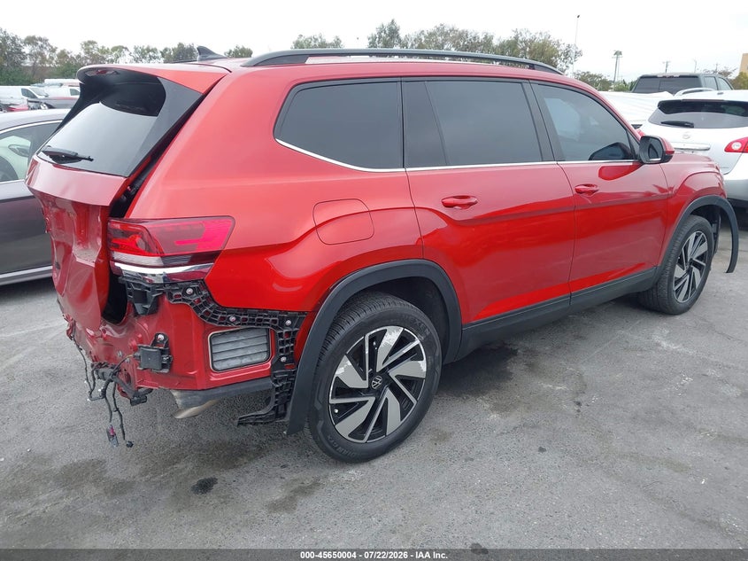2024 VOLKSWAGEN ATLAS auction photo 4
