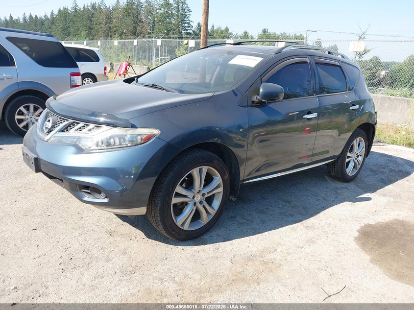 Vin: jn8az1mw9bw173261, lot: 46148573, nissan murano le 20112