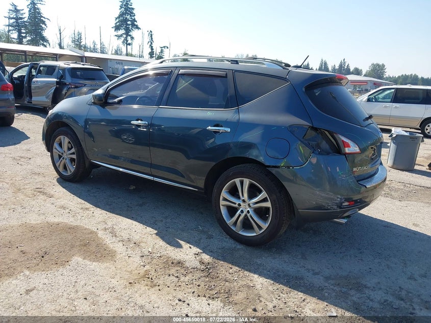 Vin: jn8az1mw9bw173261, lot: 46148573, nissan murano le 20113