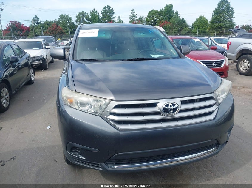 2013 Toyota Highlander VIN: 5TDZA3EH4DS037768 Lot: 45650046