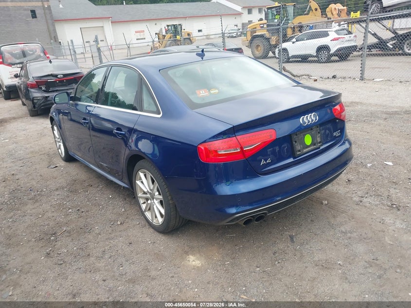 Vin: wauffafl1en038781, lot: 46148609, audi a4 2.0t premium 20143