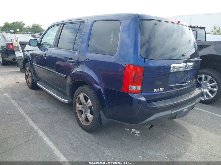 2013 HONDA PILOT auction photo 3