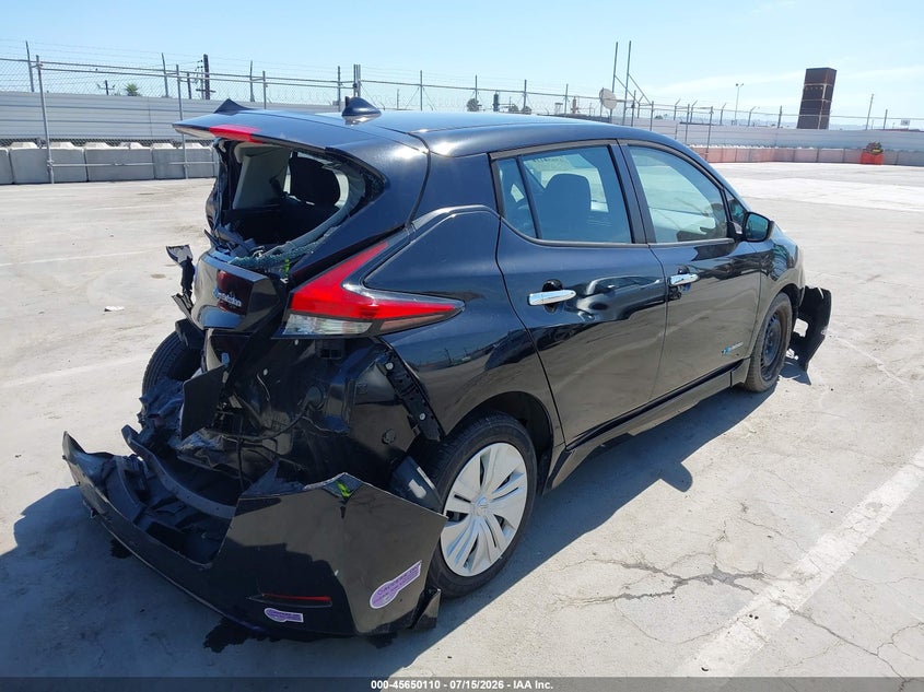 Vin: 1n4az1cp8kc308498, lot: 46148665, nissan leaf s 20194