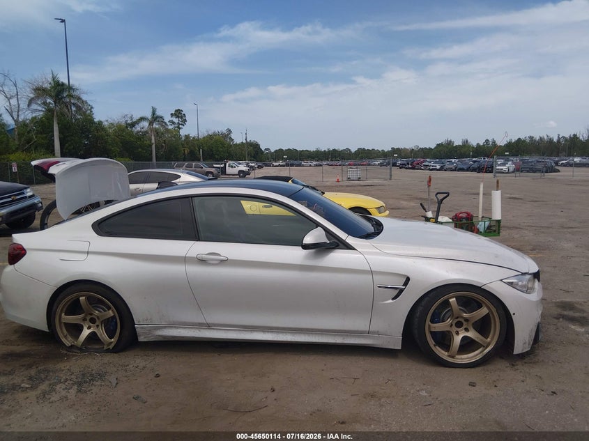 2016 BMW M4 VIN: WBS3R9C59GK338423 Lot: 45650114