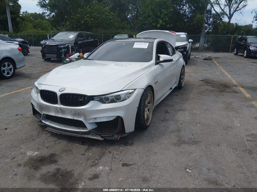 Vin: wbs3r9c59gk338423, lot: 46148669, bmw m4 20162