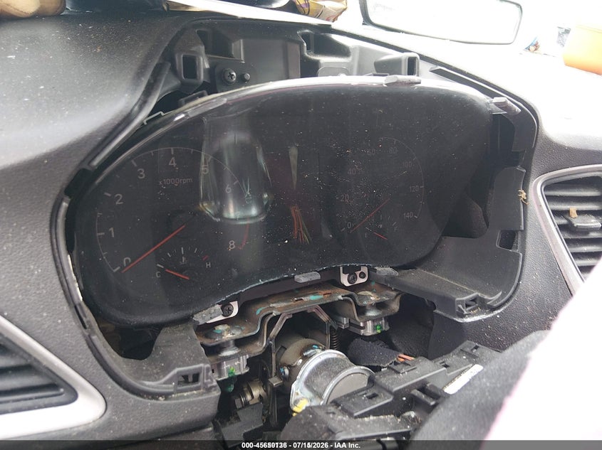 2020 Hyundai Accent Se VIN: 3KPC24A61LE119852 Lot: 45650136