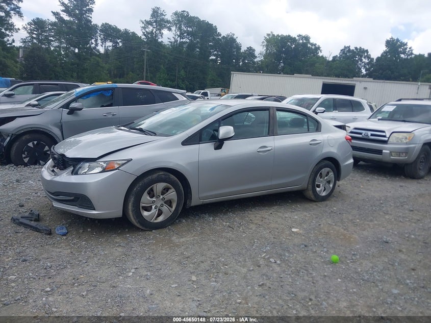 HONDA CIVIC 2013 VIN 2HGFB2F5XDH593100