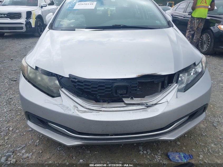 HONDA CIVIC 2013 VIN 2HGFB2F5XDH593100
