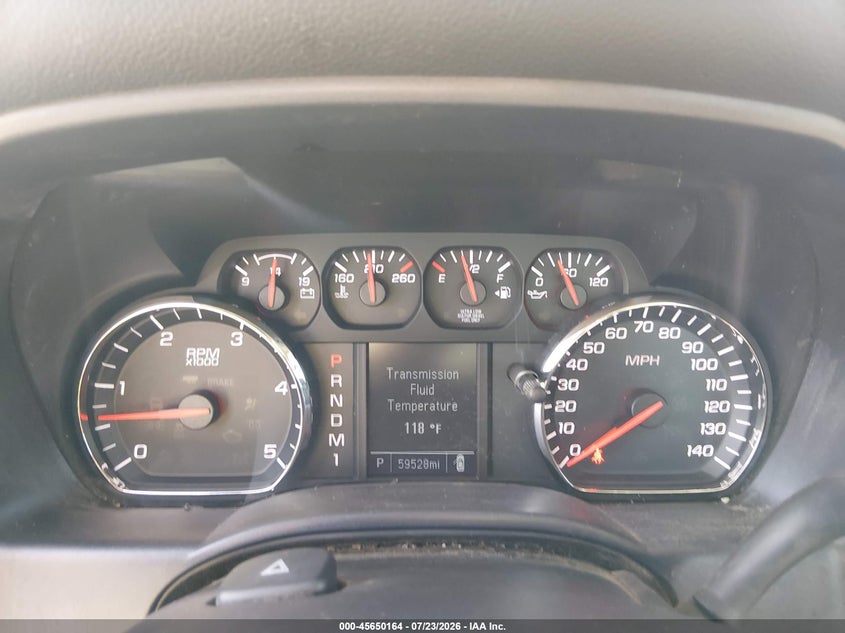 2015 CHEVROLET SILVERADO TRUCK 6.6L V-8 DI, TURBO, 397HP