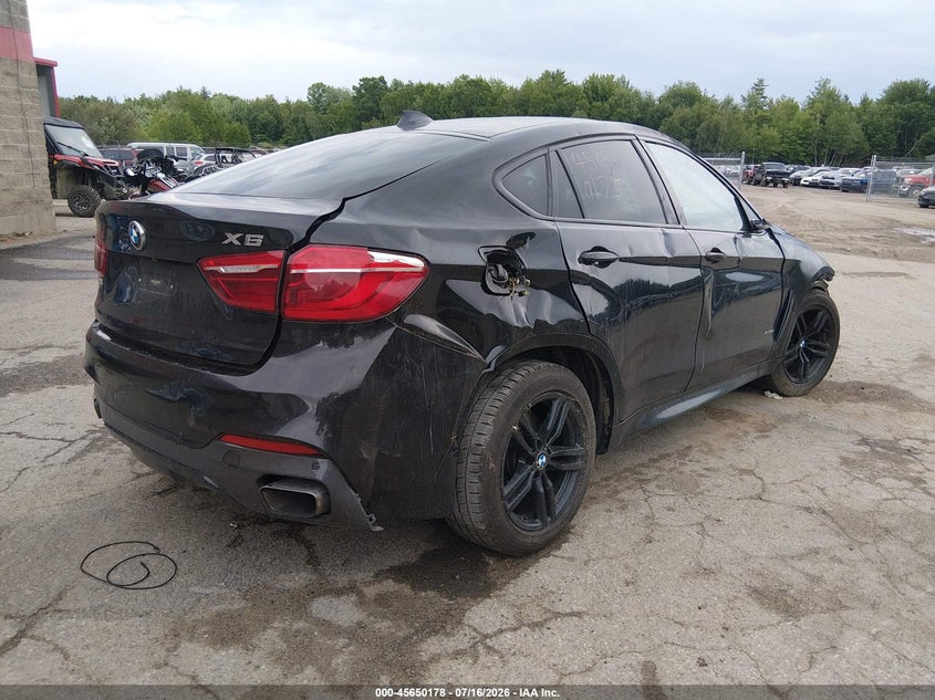 Vin: 5uxku6c38h0s99706, lot: 46148733, bmw x6 xdrive50i 20174
