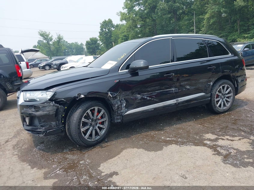 Vin: wa1labf77hd019962, lot: 46148736, audi q7 3.0t premium 20172