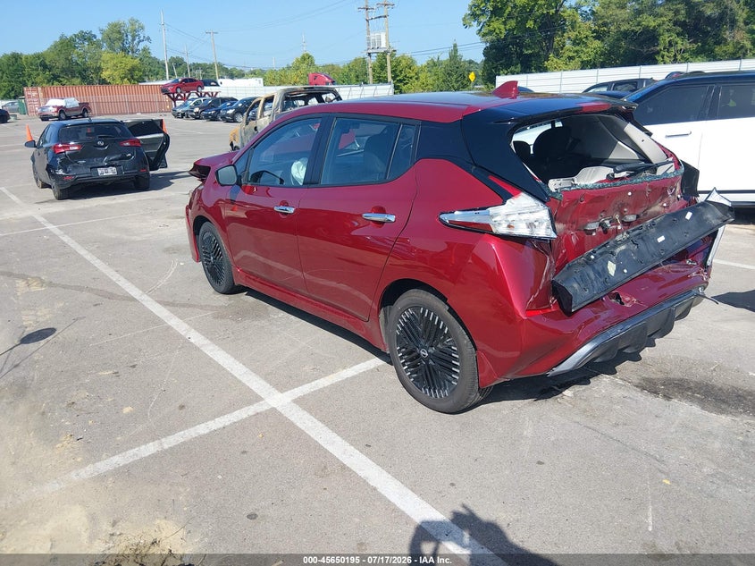 Vin: 1n4cz1cv5pc550020, lot: 46148750, nissan leaf sv plus 60 kwh 20233