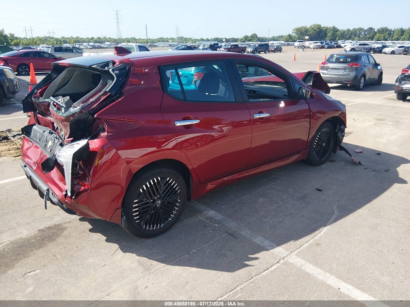 Vin: 1n4cz1cv5pc550020, lot: 46148750, nissan leaf sv plus 60 kwh 20234