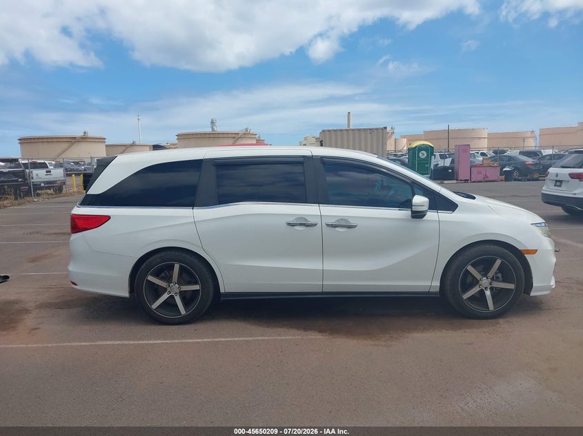 2018 Honda Odyssey Ex-L VIN: 5FNRL6H7XJB029205 Lot: 45650209