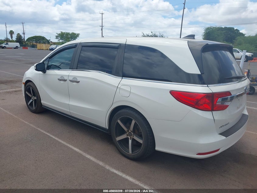 2018 Honda Odyssey Ex-L VIN: 5FNRL6H7XJB029205 Lot: 45650209
